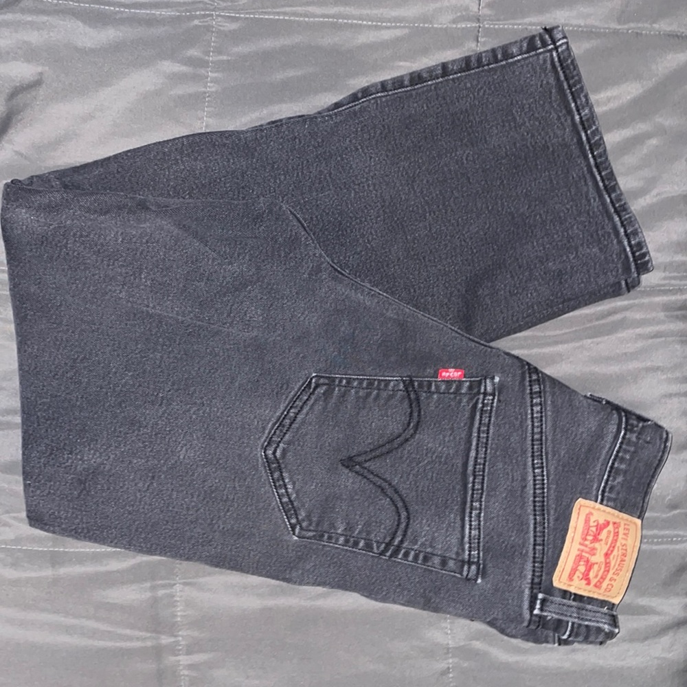 Womans Levis Ribcage straight ankle
